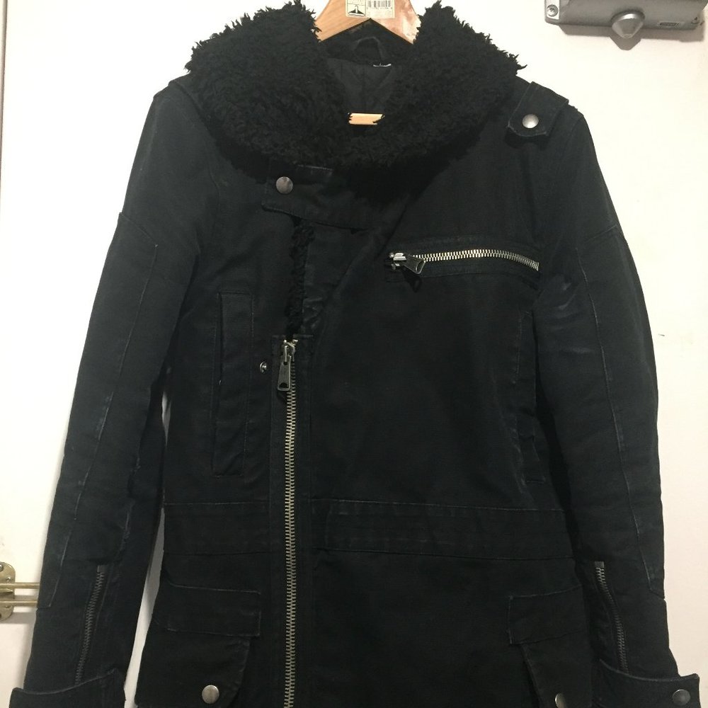 VINTAGE IDEAL DOUBLE BREAST DENIM JACKETS SIZE S